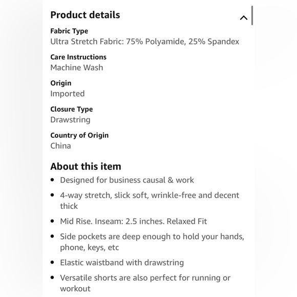 CRZ YOGA Stretch Shorts 2.5'' - Picture 8 of 13